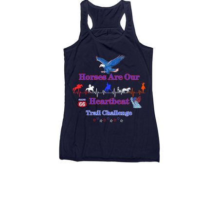 America The Beautiful Trail Challenge, a Navy Women's Racerback