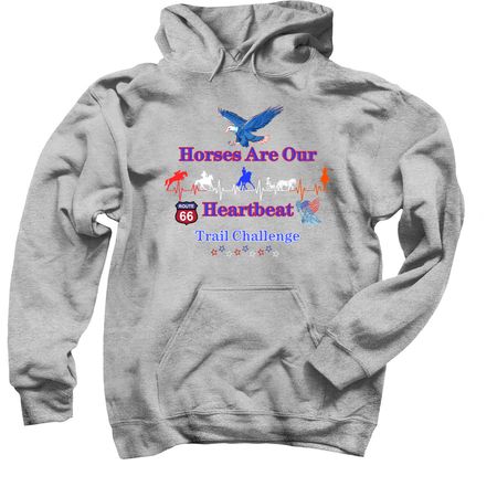 America The Beautiful Trail Challenge, a Sport Grey Pullover Hoodie