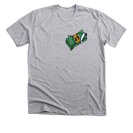 ANGRY$, a Athletic Heather Premium Unisex Tee