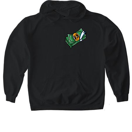 ANGRY$, a Black Gildan Softstyle Pullover Hoodie