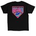 12U Tridents Cooperstown Fundraiser&nbsp;, a Black Classic Unisex Tee (back-view)