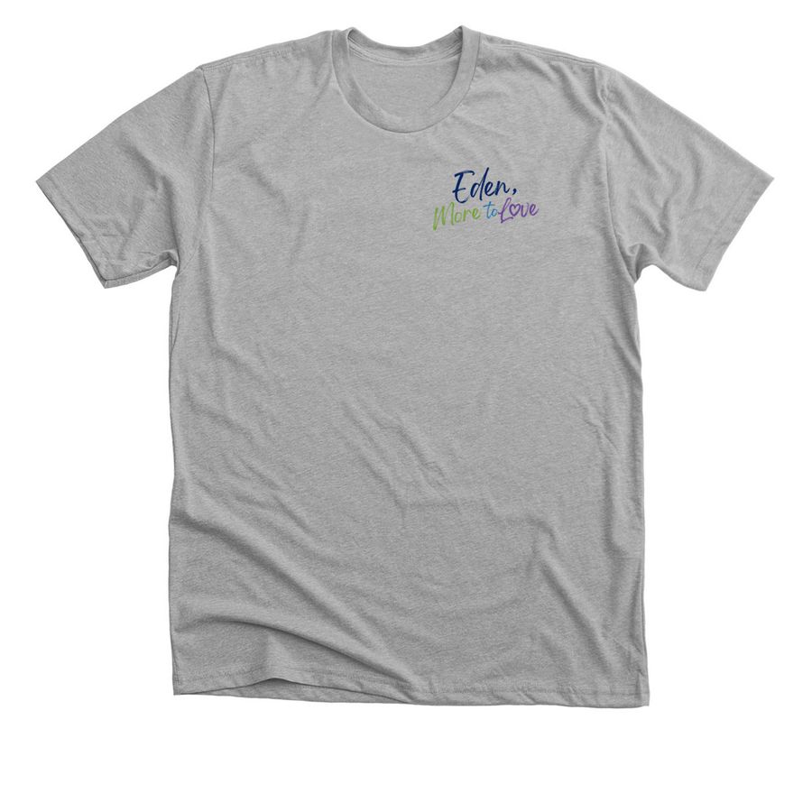 DS ACT Step Up For Down Syndrome, a Athletic Heather Premium Unisex Tee