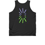 Lounge Tops&nbsp;, a Black Classic Unisex Tank Top (back-view)