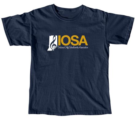 IOSA Classic Adult Apparel, a True Navy Comfort Colors Unisex Tee