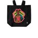 Fund Abortion Fight Evil Tote, a Black Recycled Cotton Tote Bag