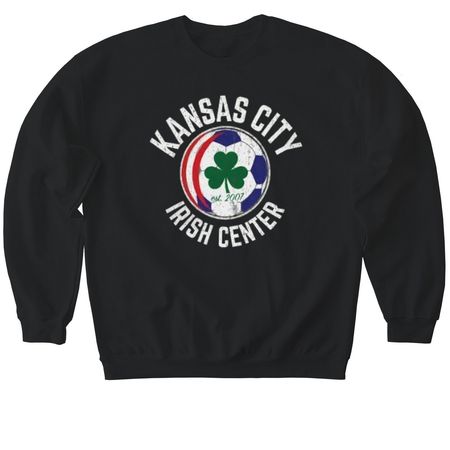 Match Day in Midtown, a Black Softstyle Crewneck Sweatshirt