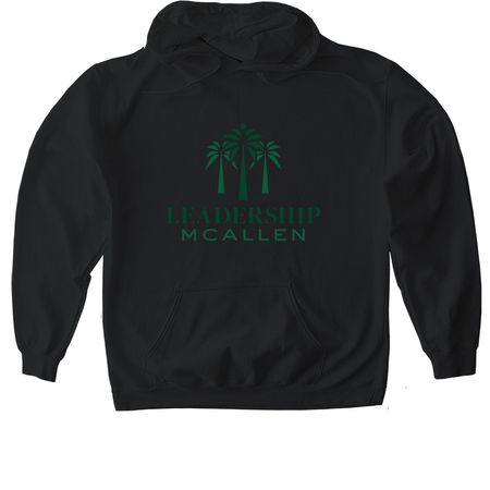 LM Crewneck Sweatshirt, a Black Gildan Softstyle Pullover Hoodie