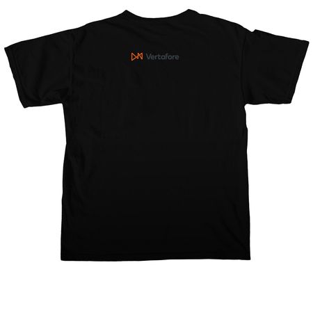 Vertafore Pride 2026, a Black Comfort Colors Unisex Tee (back-view)