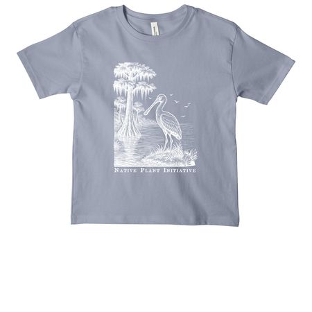 Louisiana Wetlands, a Vintage Denim Youth Heavyweight Tee