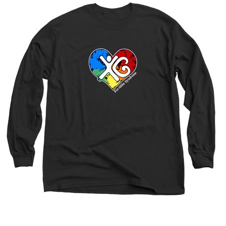 Simple XGS Shirt, a Black Classic Long Sleeve Tee