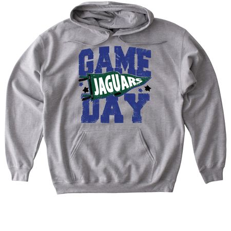 Game Day Jaguars&nbsp;, a Sport Grey Gildan Softstyle Pullover Hoodie
