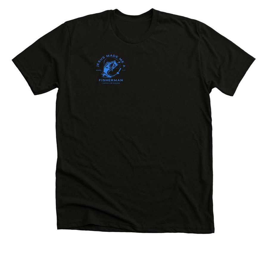 FisherMENS Logos&nbsp;, a Solid Black Blend Premium Unisex Tee