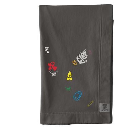 HiddenCamp Blanket, a Pepper Comfort Colors Blanket