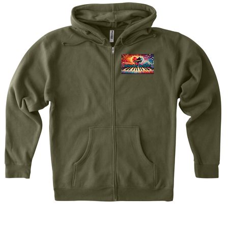 Defined by the Heart? | Zips & Pullovers, a Army Heavyweight Zip Up Hoodie