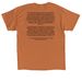 Mega Mexico, a Texas Orange Classic Unisex Tee (back-view)