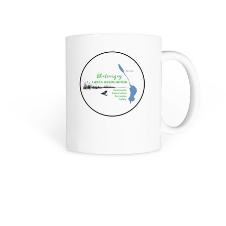 Drink Up for CLA, a White Coffee Mug
