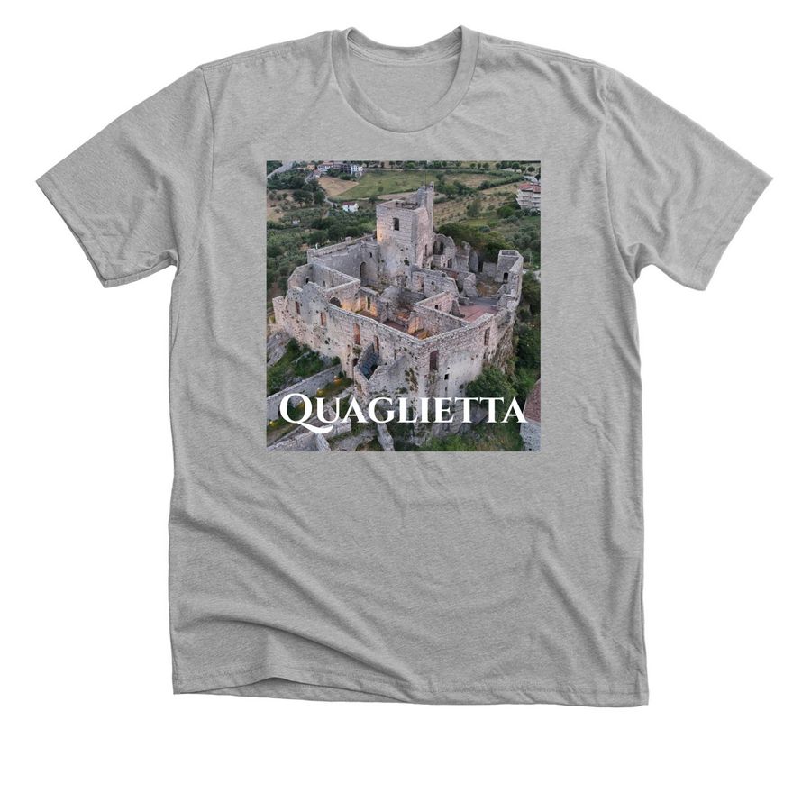 Castelo di Quaglietta&nbsp;, a Athletic Heather Premium Unisex Tee