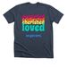 Celebrated?as you are.&nbsp;, a Heather Midnight Navy Premium Unisex Tee