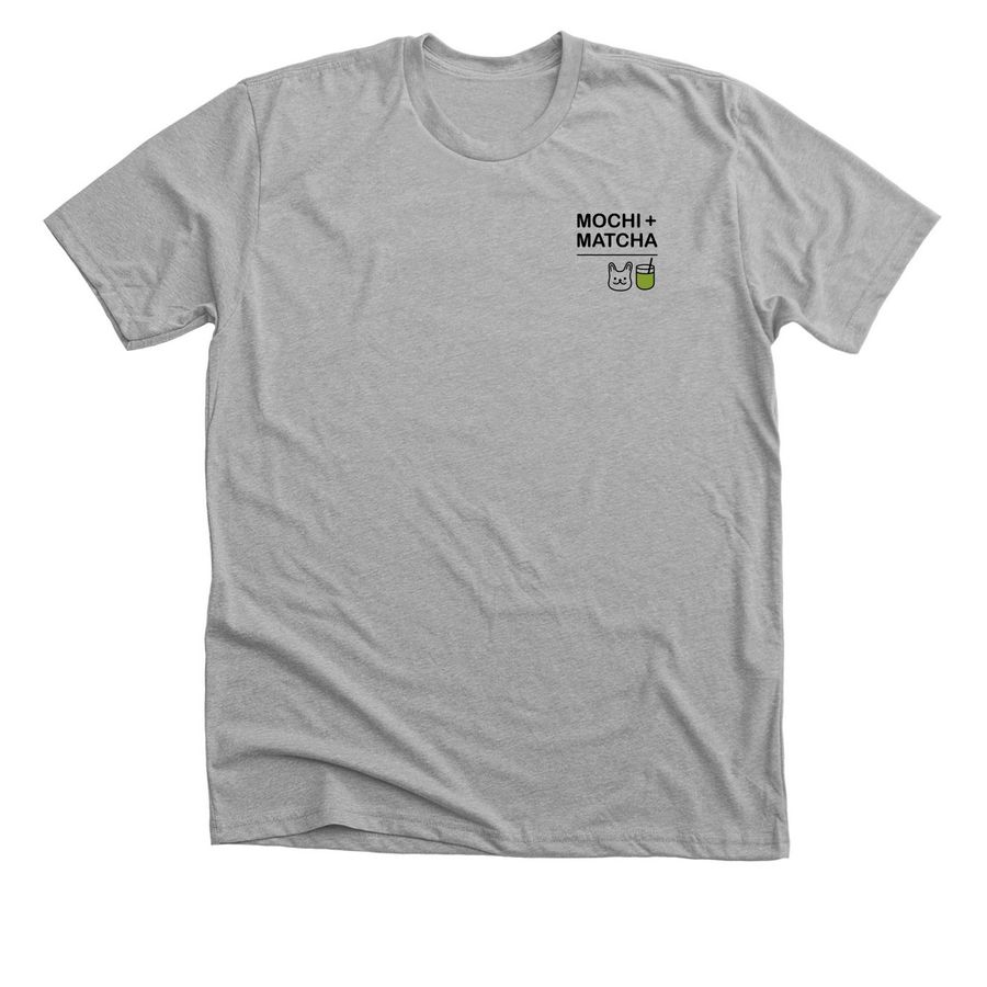 Mochi + Matcha, a Athletic Heather Premium Unisex Tee