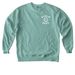 Rehab Dept. Comfort Colors Crewneck, a Seafoam Comfort Colors Crewneck Sweatshirt