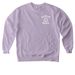 Rehab Dept. Comfort Colors Crewneck, a Orchid Comfort Colors Crewneck Sweatshirt