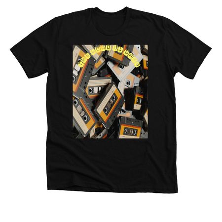 GOOD OL DAYS, a Solid Black Blend Premium Unisex Tee