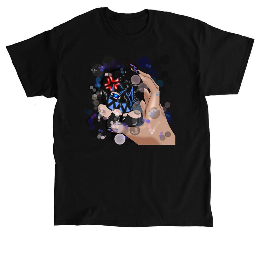 Squished Blue, a Black Classic Unisex Tee