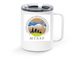 MTAAP Travel Mug, a White Stainless Steel Travel Mug