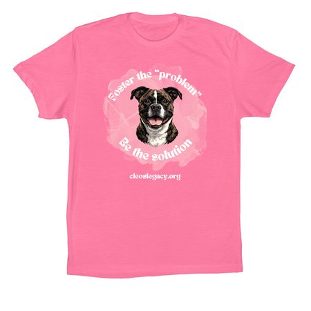 Solution, a Charity Pink Premium Cotton Tee