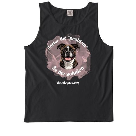 Solution, a Black Comfort Colors Tank Top