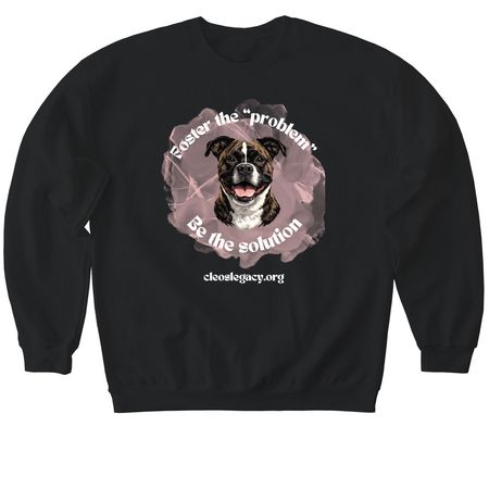 Solution, a Black Softstyle Crewneck Sweatshirt
