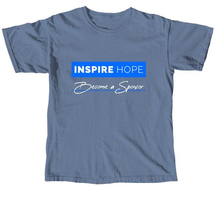 Inspire Hope Box, a Blue Jean Comfort Colors Unisex Tee