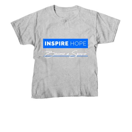 Inspire Hope Box, a Sport Grey Youth Unisex Tee