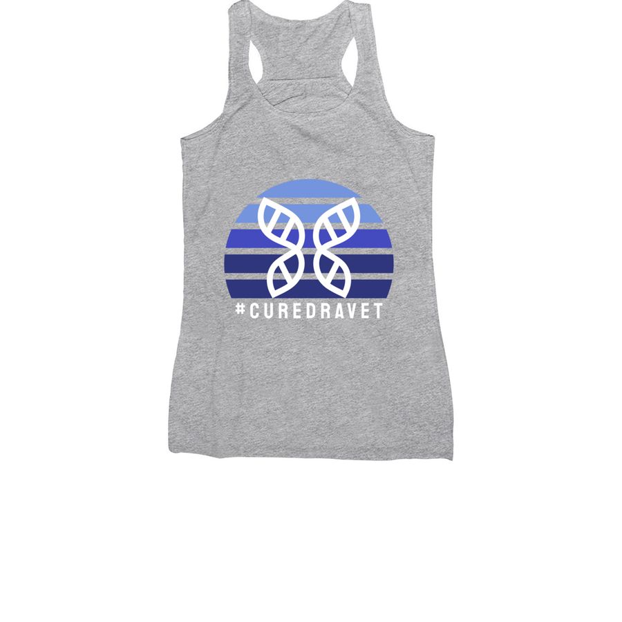 June is Dravet Syndrome Awareness Month, a Athletic Heather Women's Racerback