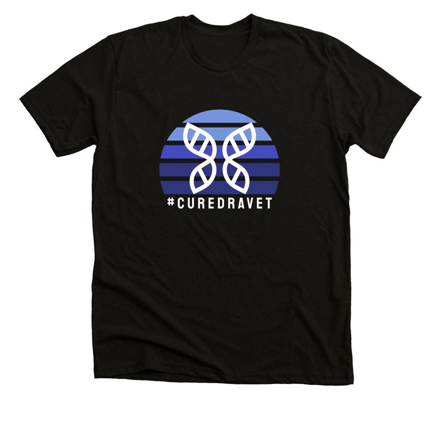 June is Dravet Syndrome Awareness Month, a Solid Black Blend Premium Unisex Tee