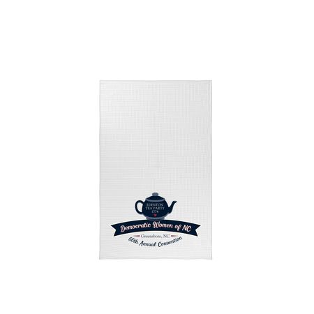 Official Convention Tea Towel, a White Tea Towel
