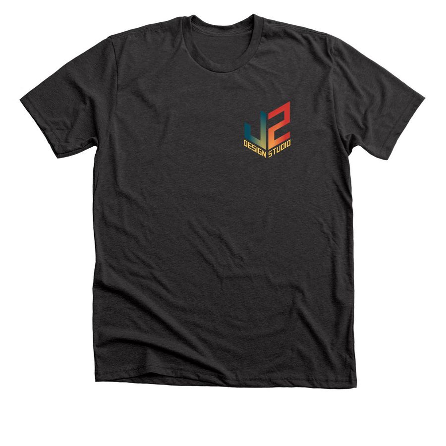 J Squared Design Studio Apparel and Gear, a Dark Grey Heather Premium Unisex Tee