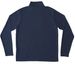Watershed Activewear, White, a True Navy Unisex Performance Quarter Zip Pullover (back-view)