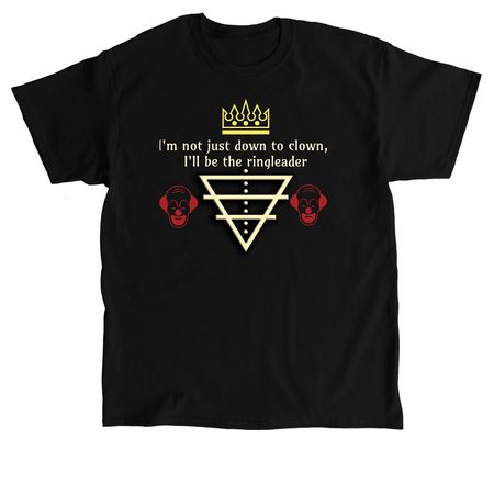 Down to Clown?, a Black Classic Unisex Tee