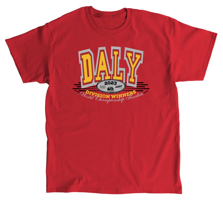 2023 FRC Daly Division Winners, a Red Classic Unisex Tee