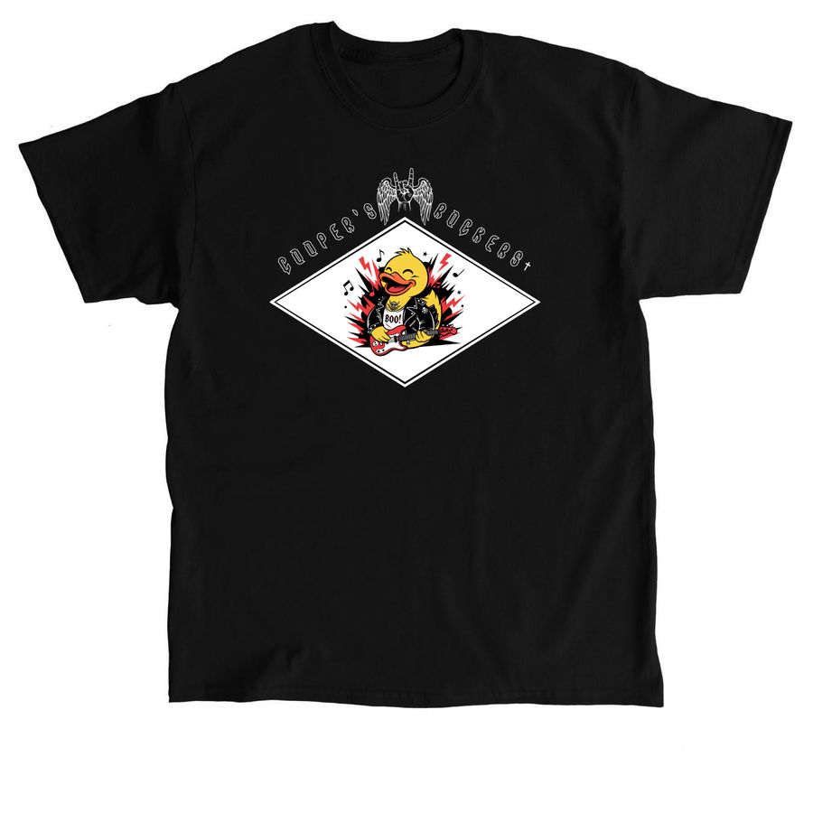 Cooper's Rockers, a Black Classic Unisex Tee