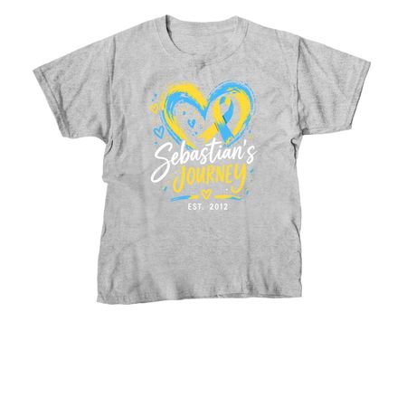Sebastian?s Journey&nbsp;, a Sport Grey Youth Unisex Tee