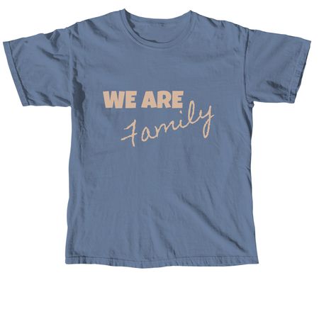 Tipton Family Reunion 2026, a Blue Jean Comfort Colors Unisex Tee