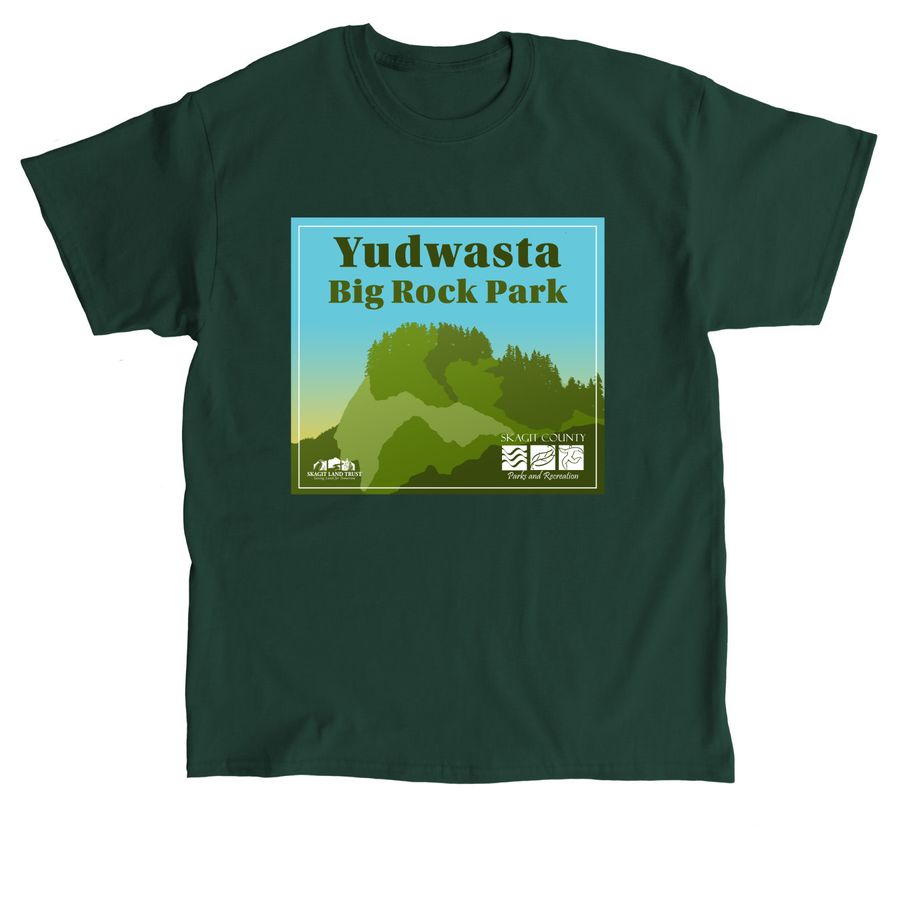 Yudwasta Big Rock Park Commemoration, a Forest Green Classic Unisex Tee