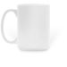 Mugs, a White Large Coffee Mug (back-view)