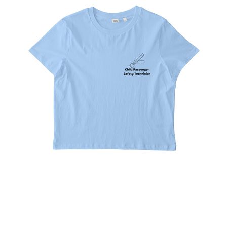 Child Passenger Safety Technician, a Blue Soul Stanley/Stella Women?s Stella Muser Tee