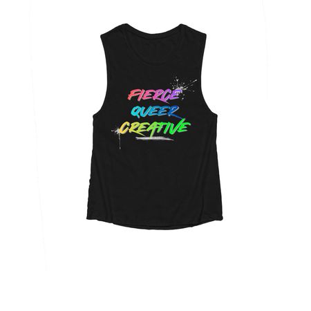 Fierce Queer Creative, a Black Women's Muscle Tank