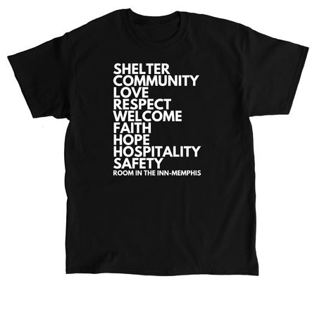 Core Values, a Black Classic Unisex Tee
