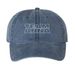 Team Anna - Hat, a Navy Printed Pigment Dye Baseball Cap