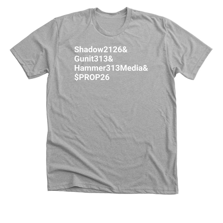 $PROP26 Launch: The Genesis Collection, a Athletic Heather Premium Unisex Tee